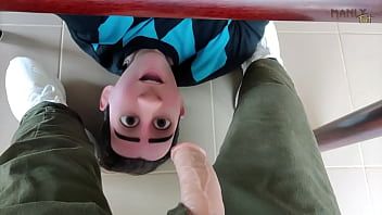 play Stiefhomovader - ontbijt onder tafel - moeders beneden en stiefvader hebben honger, moet ik hem helpen voeden?