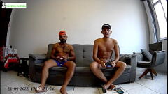 Abspielen Brasilianische Twinks Ferativo1 und Keven Dotado beim Big Cock Gay Play