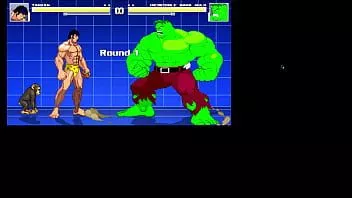 Redare Tranzan (nu este o greșeală de tipar, el este trans) vs. Hulk Mugen