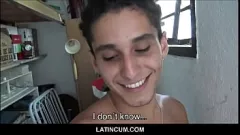play Hot Latino Twink's First Time Getting Fucked for Cash