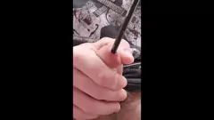 Redare Sunetul mic al lui Daddy Clapper și cumshot fierbinte