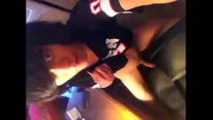 play Asian Twink Rubs Smooth Cock on Seat and Jizzes Through T-Shirt